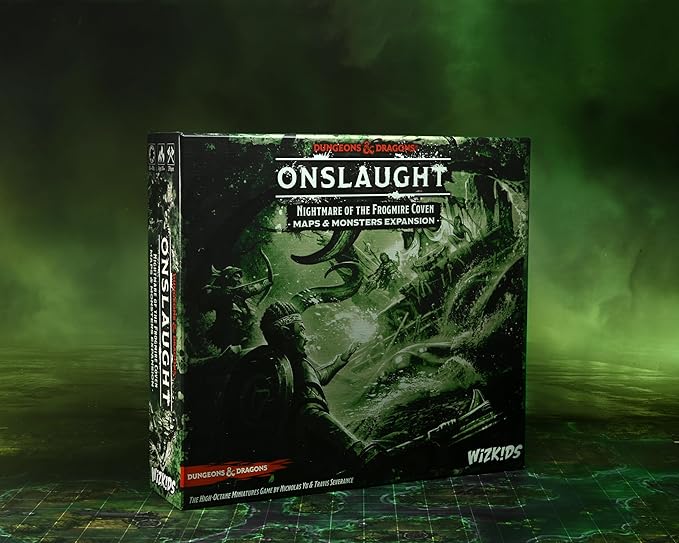 Dungeons &amp Dragons Onslaught: Nightmare of The Frogmire Coven - Maps &amp Monsters Expansion