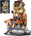 Private Detective Owl Building Blocks Set Steampunk Detective Owl Building Set Retro Mechanical Animal Construction Kit Creative Gift for Adults Teens 1286 PCS