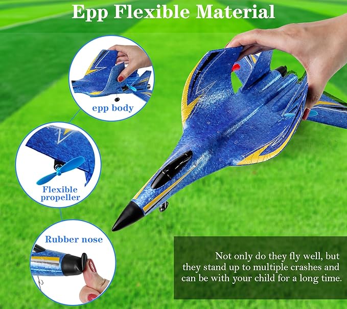 Foam rc Airplanes for Ages Over 14 Years Old and AdultsRemote Control Fighter JetHobby Plane Toys Gifts for Teen
