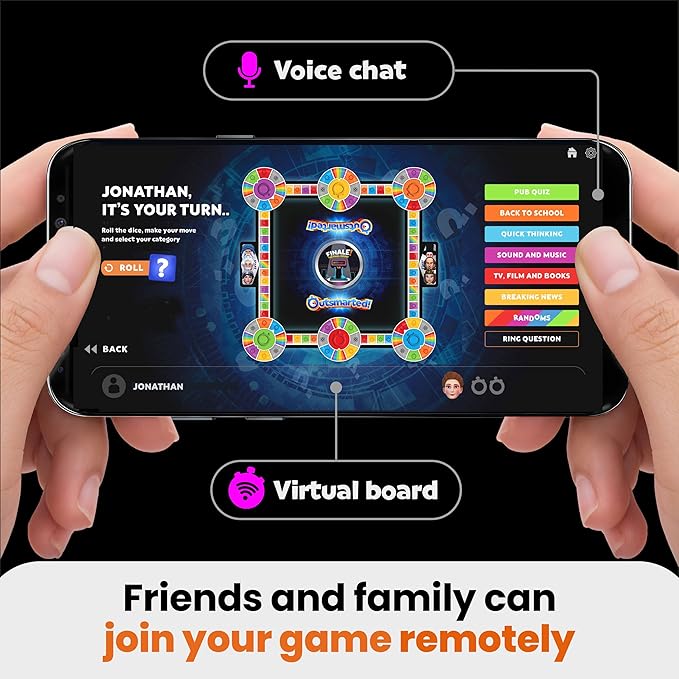 Outsmarted Ultimate Edition - 10 Exciting Bonus Categories | Kids Teens &amp Adults | Next-Level Game Night for Family &amp Friends | 2–24 Players | Age 8+ | 10000+ Questions | 2026 Edition