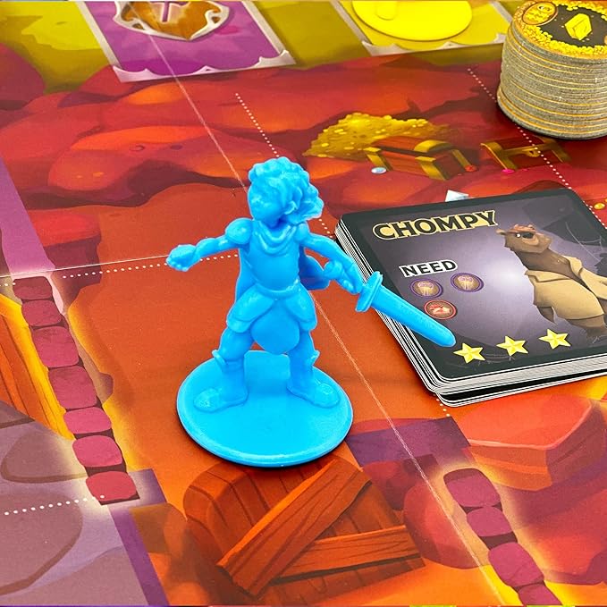 Fantasy Themed Board Game for Kids Ages 5+ Family Fantasy Tabletop Adventure for Boys and Girls