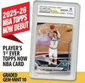 2025-26 NBA Topps Now Debut LAMELO Ball 1st Issue NBA Topps Now Card #30 - Graded GEM-Mint 10