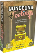 Dungeons and Feelings Board Game | Social and Strategy Hybrid Board Game | Ice Breaker | Story Telling | Question Game | RPG | Adventure | 1st Edition