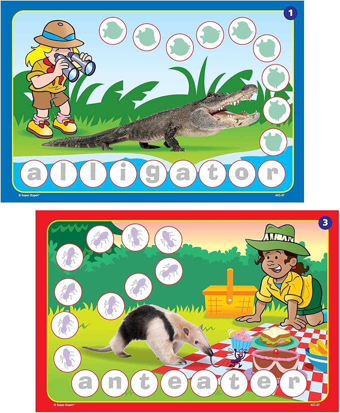 Super Duper Publications | Grammar Chipper Chat® Magnetic Game | Educational Learning Resource for Children
