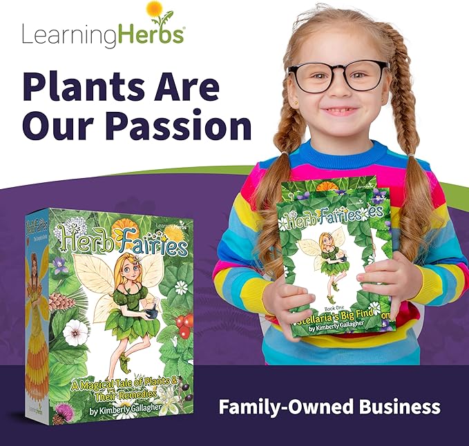 Herb Fairies: 13 Plant Story Books Set &amp Digital Learning System – Explore Plants Through Educational Stories – Includes Audiobooks Printables Crafts Puzzles &amp Games