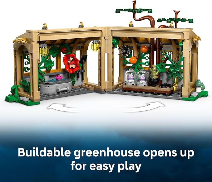 LEGO Harry Potter Hogwarts Castle: Herbology Class Kids Toy - Building and Learning Toy for Pretend Play - Harry Potter Collectible for Boys and Girls Ages 8+ - Birthday Gift Idea - 76445