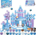 Vdealen 300 PCS Magnetic Blocks-Magnetic Building Blocks Stacking Magnetic Cubes Toy for Kids STEM Montessori Sensory Toys for Boys and Girls Age 3 4 5 6 7 8 9 10 11 12 Christmas Birthday Gift