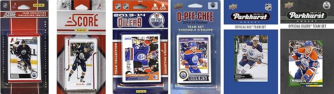 NHL Edmonton Oilers OILERS617TS Men's sports related trading cards Brown One Size