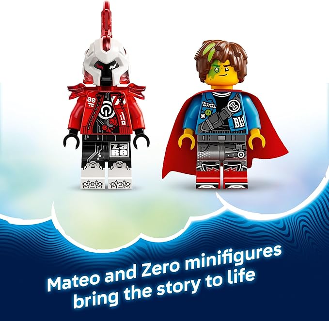 LEGO DREAMZzz Mateo’s Fire Chameleon Building Toy - Pretend Play Set for Kids Ages 7+ - Storytelling Toy for Boys &amp Girls - 2 Construction Modes for Pretend Play - Gift Idea for Birthdays - 71492