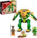 LEGO NINJAGO Lloyd’s Ninja Mech Battle Action Figure Toy 71757 for Kids Boys and Girls Ages 4 Plus with Snake Figure and Minifigure Gifts for Preschoolers