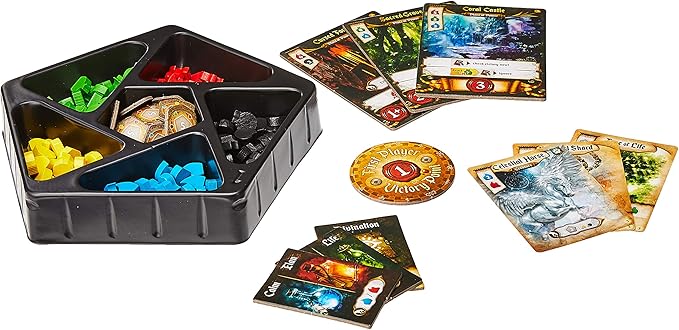 Res Arcana Board Game - The Enchanting World of Mages and Magic! Fantasy Adventure Game Strategy Game for Kids &amp Adults Ages 14+ 2-4 Players 30-60 Min Playtime Made by Sand Castle Games
