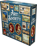 Mighty Boards: Art Society - Collection Board Game Bid At Auctions Collect &amp Display Your Art Ages 10+ 2-4 Players 30-60 Min