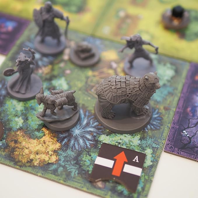 Mighty Boards: Fateforge: Chronicles of Kaan - Kin of The Wild Expansion - Epic Miniatures Board Game Introduces Pet Companions Age 14+ 1-4 Players