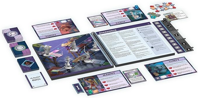 Stuffed Fables Oh Brother! Board Game EXPANSION - Exciting Narrative Adventure! Cooperative Strategy Game for Kids &amp Adults Ages 7+ 2-4 Players 60-90 Minute Playtime Made by Plaid Hat Games