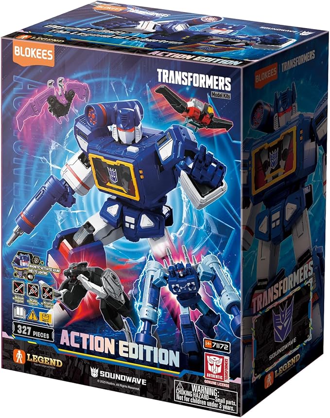 BLOKEES Transformers Action Edition 03 Soundwave