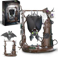 Halloween Bat Building Block Sets for Adults Compatible with Lego 839PCS Bat Model Toy Home and Office Decor Collextible for Teens Boys 8+