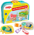 HABA My Very First Games - at The Vet Toddler Games &amp Veterinarian Playset for Kids Pretend Play Toys and Learning Toys for Toddlers 2-4 Years