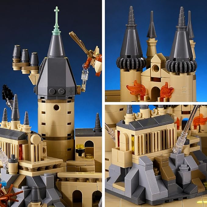 Magic Castle Building Set Education Architecture Building Blocks Kit Collectible Castle Model Toys for Adults Teens Fans 14+ (564Pieces)