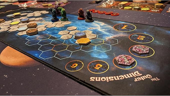 Devious Weasel Games Cosmic Frog: Find Muck Expansion - Devious Weasel Games Adds Mental Combat Lands &amp Chip System Ages 14+ 2-6 Players