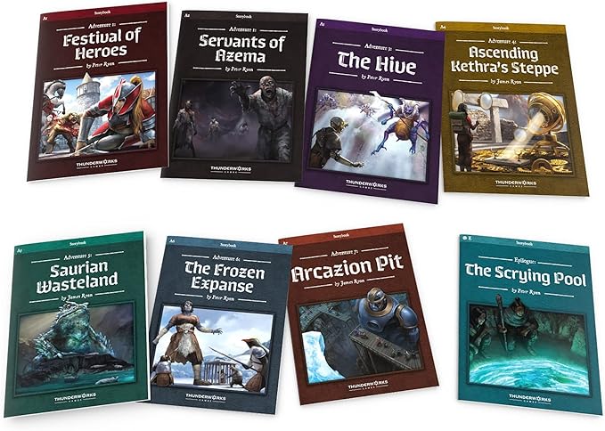 Thunderworks Games Roll Player Adventures: Gulpax's Secret Expansion -Thunderworks Narrative Board Game Age 14+ 1-4 Players 90-150 Min