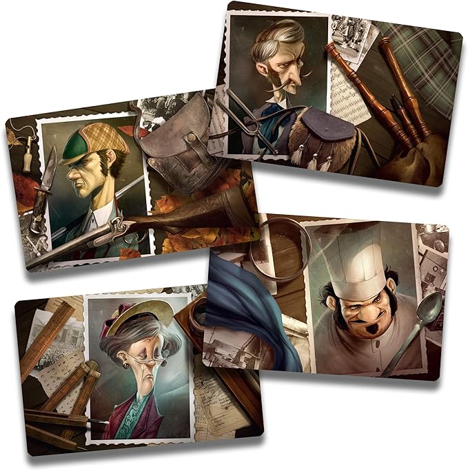 Asmodee Mysterium Secrets &amp Lies Board Game EXPANSION - Unravel New Mysteries Cooperative Family Fun for Kids &amp Adults Ages 10+ 2-7 Players 42 Minute Playtime