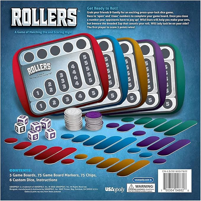 Rollers: A Game of Matching Die and Scoring High
