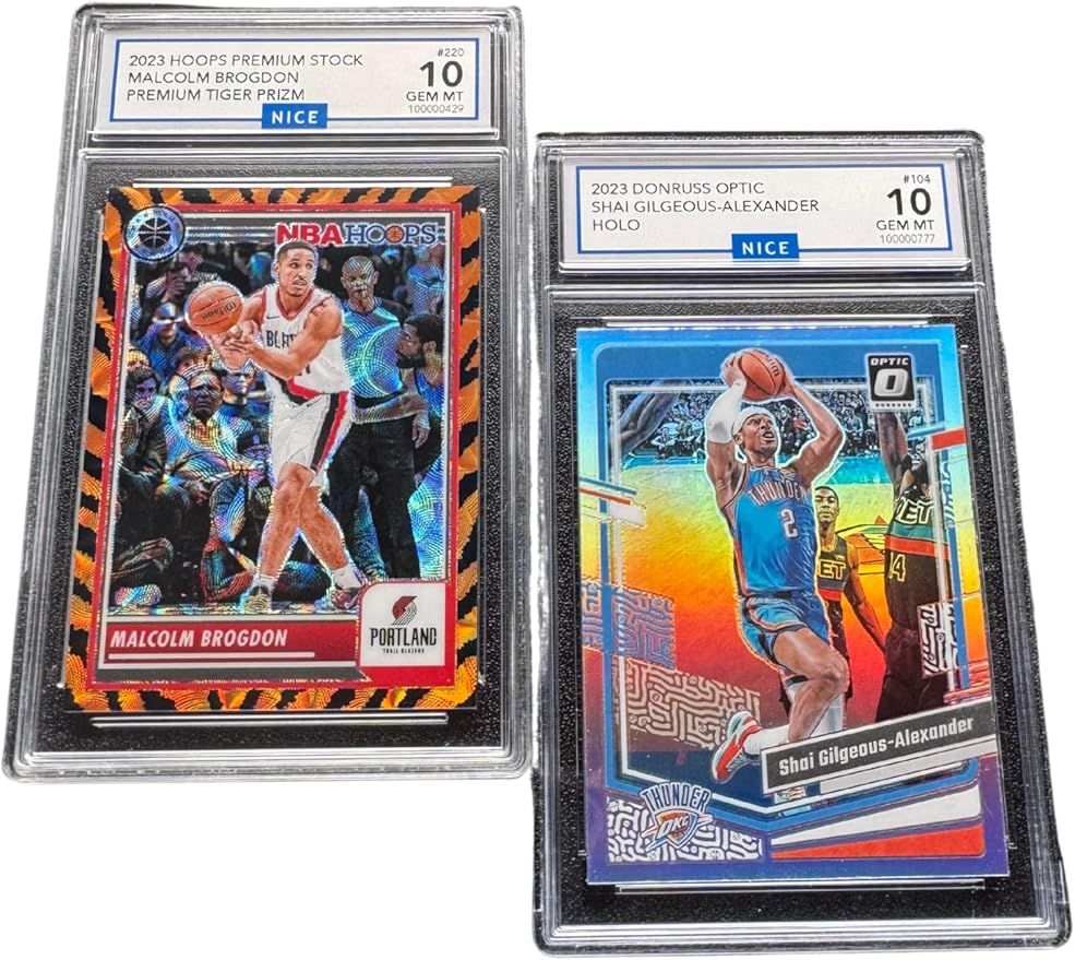 Basketball Mystery Slabs | 2 Graded Cards | Grade 8+ Guaranteed | PSA SGC GMA and More