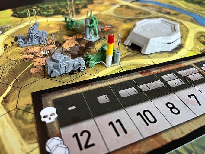 Trench Club WWI War Miniatures Strategy Board Game Ages 14+ 1-4 Players 2+ Hours Playing Time
