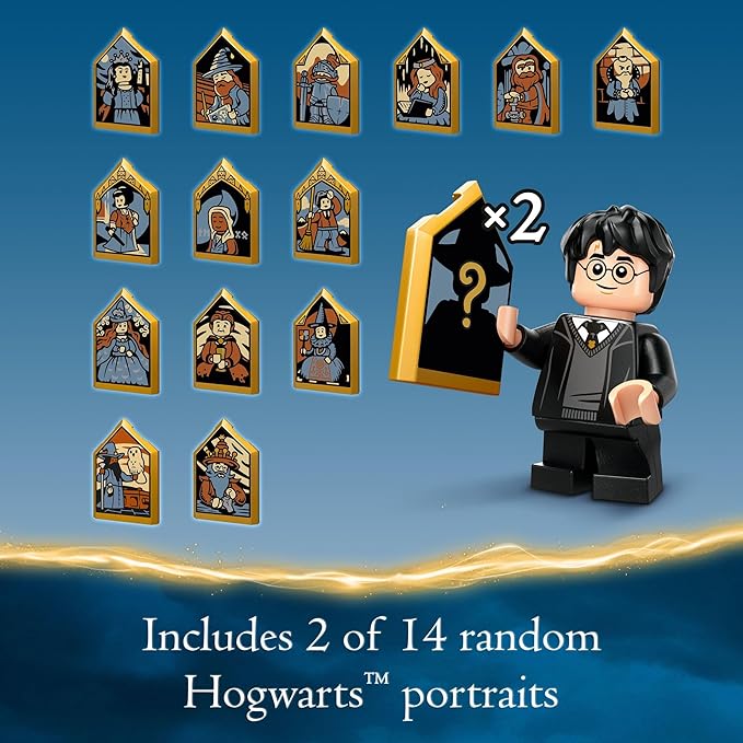 LEGO Harry Potter Hagrid's Hut: an Unexpected Visit - Harry Potter Toy for Boys &amp Girls Ages 8+ - Kids Building Toys W/Buildable House 7 Minifigures &amp Dragon - 76428