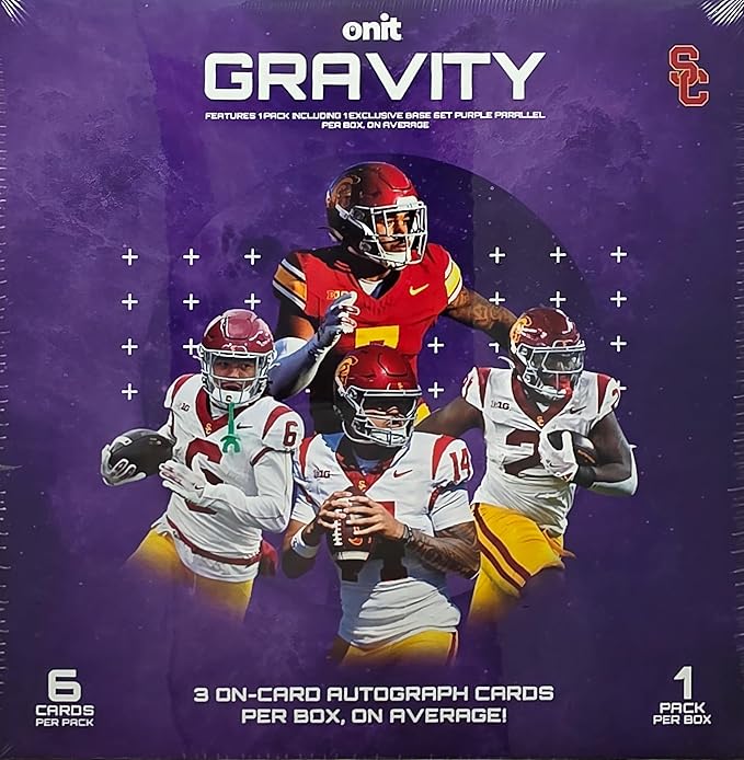 2025 Onit Gravity College Football Card Breaker Edition Box (USC Trojans)