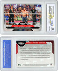 2025 Topps WWE Elimination Chamber - The Rock John Cena Travis Scott - Card #27 Certified GEM Mint 10