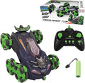 LEXiBOOK Crosslander® Flip Remote Control car up to 8km/h 360° Figure Sound and Light Effects Smoke Jet 6 Wheels Rechargeable RC45