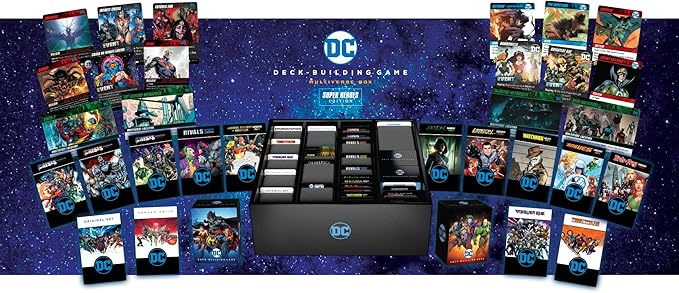 Cryptozoic Super Heroes Edition DC Comics Deckbuilding Game Multiverse Box