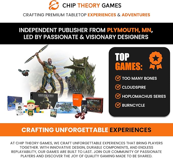 Chip Theory Games Too Many Bones: Dart Dice-Builder Roleplaying Game Expansion Strategic Fantasy RPG Game Accessories for Ages 14 and Up 1-4 Players