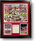 Indiana Hoosiers | 2025 CFP National Champions | Collectible Hoosier Football Memorabilia | Framed Picture &amp Photo Collage Gift Man Cave Wall Art Home &amp Room Decor | 2 Sizes &amp 2 Styles (