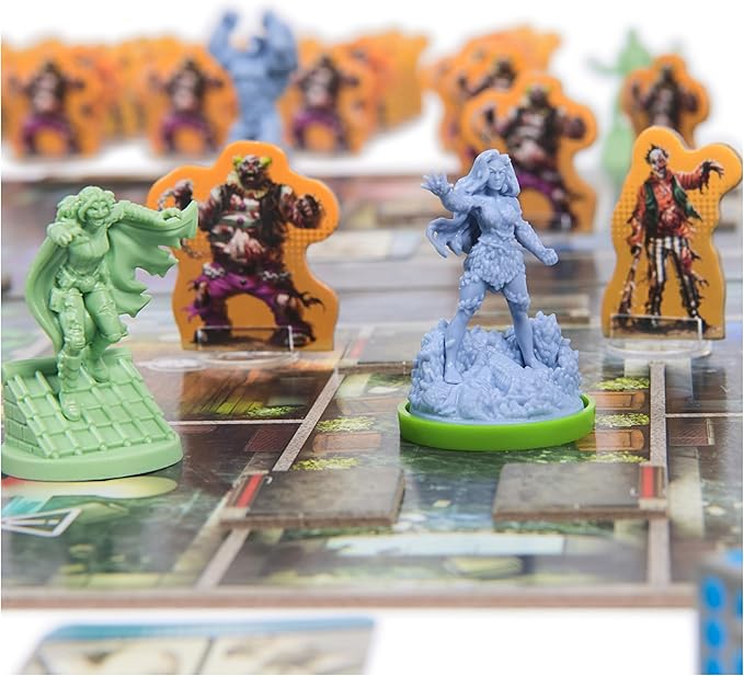 Spin Master Games DCeased: Gotham City Outbreak Part of The Zombicide Collection Collectible DC Comics Miniatures Strategy Board Game Easter Gift 1-4 Players for Ages 14 &amp Up