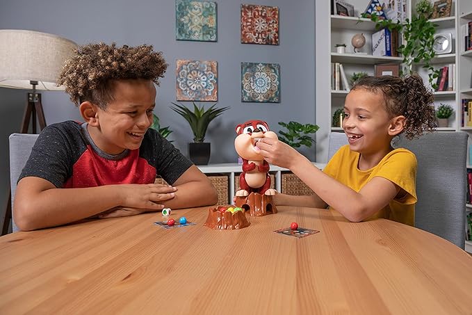 Chompin' Charlie Game - Feed The Squirrel Acorns and Race to Collect Them When They Scatter by Goliath