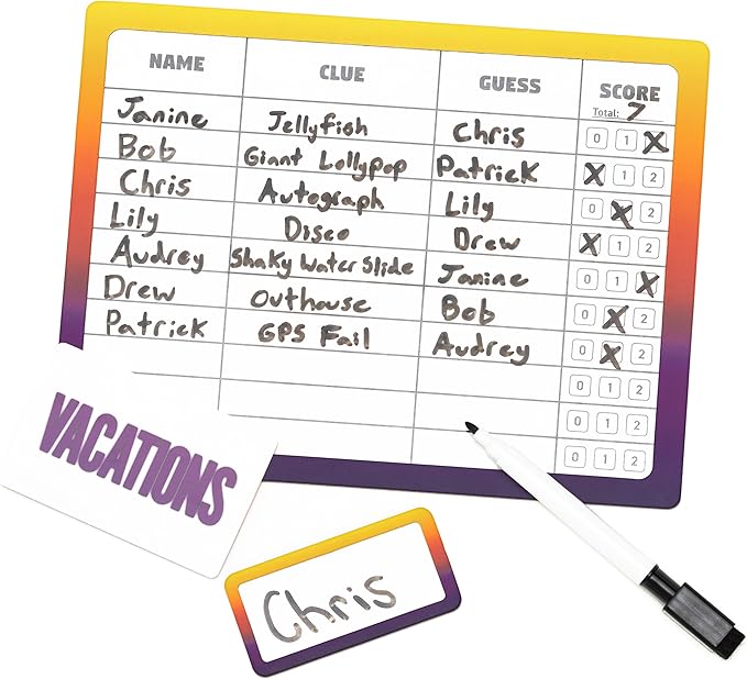 We Go Way Back – Board Games for Adults – Family Games – Party Games - Game Night – Give Clues Cues and Codes - Best Friend Game – Do You Know Your Family and Friends