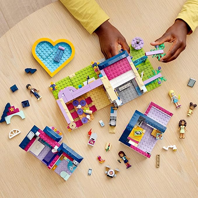 LEGO Friends Andrea's Family House 41449 Building Kit Mini-Doll Playset is Great Gift for Creative 6-Year-Old Kids New 2021 (802 Pieces)