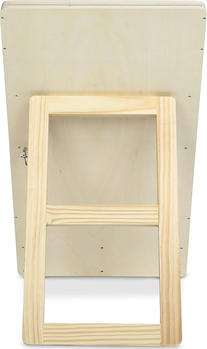 Prize Drop Disc Game Wood 27.8 x 15.9 with Chalkboards Carnival Game Trade Show