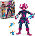 LEGO Marvel Fantastic Four vs. Galactus Construction Figure - Super Hero Building Toy - 4 Minifigures Including The Thing Invisible Woman and Human Torch - Gift for Kids Boys and Girls 9+ 76316
