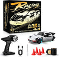 RC Drift Car 1/43 Mini RC Drift Car with Gyro 2.4GHz Full Proportional Control 20KM/H 4WD High Speed Remote Control Alloy LED Lights &amp Drift Tires Toys Gift for Adults Boys and Girls