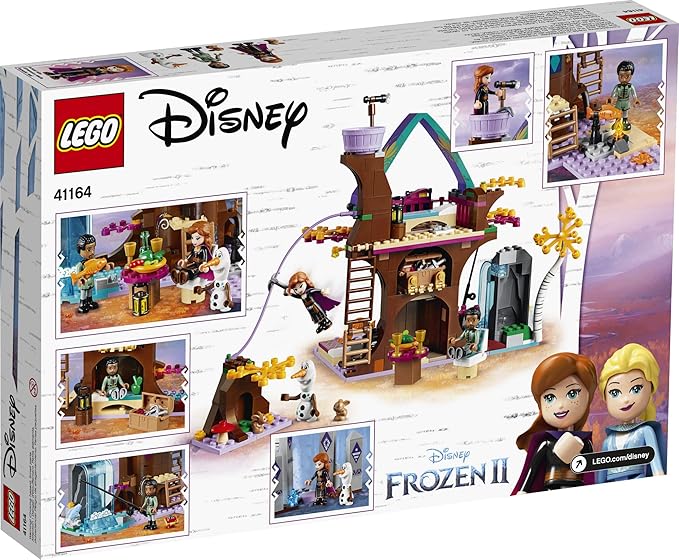 LEGO Disney Frozen II Enchanted Treehouse 41164 Toy Treehouse Building Kit Featuring Anna Mini Doll and Bunny Figure for Pretend Play (302 Pieces)