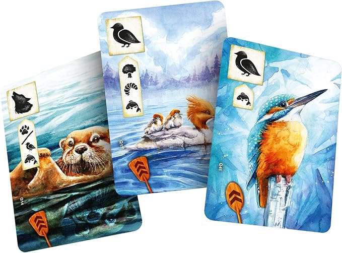 Meadow Downstream Board Game EXPANSION | Strategy Adventure Nature Fun Family for Adults and Kids Ages 10+ 1-4 Players Avg. Playtime 60-90 Minutes Made by Rebel(REBMEAD3)