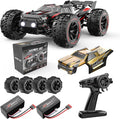 HYPER GO H14BM V3 1/14 Brushless RC Cars for Adults Fast 50 mph RC Trucks 4X4 Offroad Waterproof Electric Powered High Speed RC Car Fast Extreme RC Truggy with 3S Battery for Snow Sand