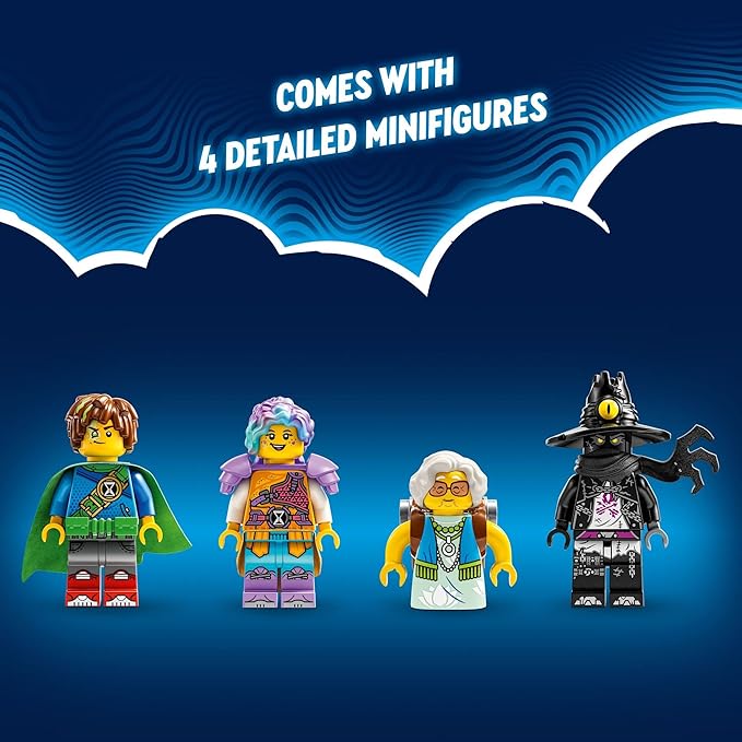 Lego DREAMZzz Fantastical Tree House 71461 Features 3 Detailed Rooms Building Toy for Kids Ages 9+ with Big Imaginations Includes Mrs. Castillo Izzie Mateo and The Night Hunter Minifigures