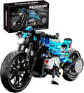 Techno-Mechanical Motorcycle Building Blocks Set STEM Education Learning Toys Creative DIY lego Racing Blocks Collectible Models Surprise Gift for Children 8-14 Years Old 469 Pcs