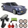 YUCT LDRC 1/18 Scale RC Drift Car RWD Drifting with ESP Gyro Posche 911 Model Car with Alloy Shell for Adults LD1898 Purple