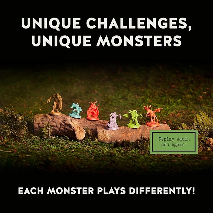 Ravensburger Horrified Games - American Monsters - Strategy Board Game - Boost Critical Thinking &amp Teamwork - Cooperative Gameplay - Unique Monster Challenges - 1 to 5 Players - Adults &amp Kids