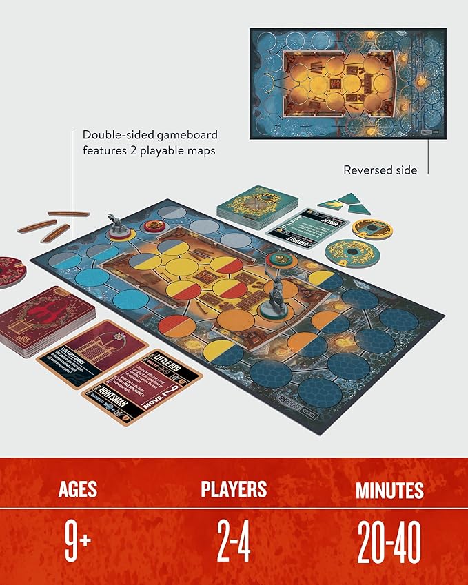 Restoration Games Unmatched Little Red Riding Hood vs Beowulf - Strategy Board Game for 2 Players - Heroes Expansion with Miniatures Unique Decks and Battlefield - 20 Min Playtime - Ages 9+